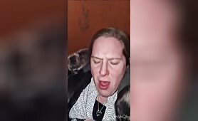 Cheating stepmom riding stepson cock