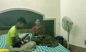 Indian Bengali stepmom has hot rough sex with teen stepson! With clear audio