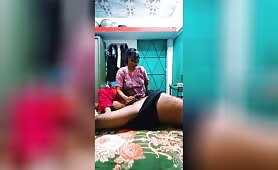 I was surprised to see Vasu's stepson beating his hand and then I had sex with him