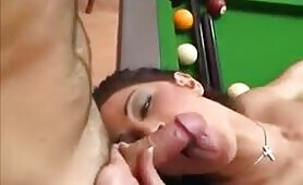 Cathy Barry - DP sur le billard