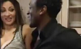 British big titted neighbour fucks Salami Dick