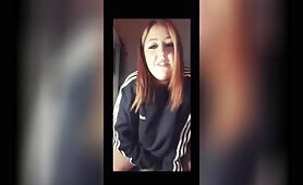 British Chavy teen slut dirty talking for Daddy