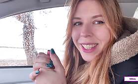 A village hitchhiker girl pays for his fare in kind.