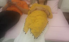 Decided to masturbate in stepsister's room ( 18+ hot stepsister ) In Indian Hindi